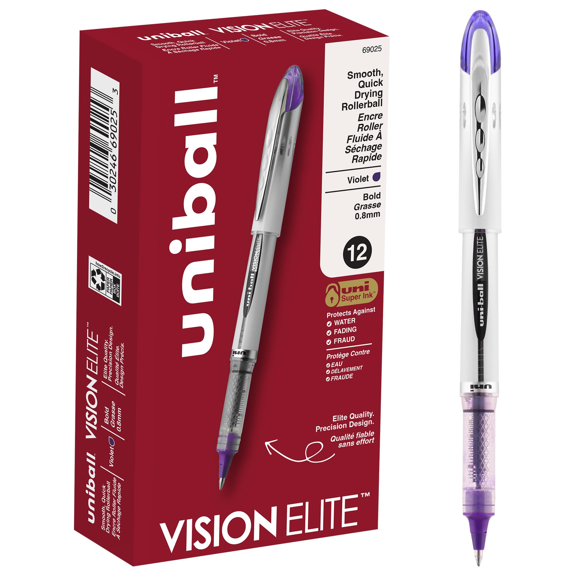 エリートボラーノ MISURO B+ ウレタンクッション ELITEVOLANO Amazon.com: uni-ball uniball Vision Elite Rollerball Pens